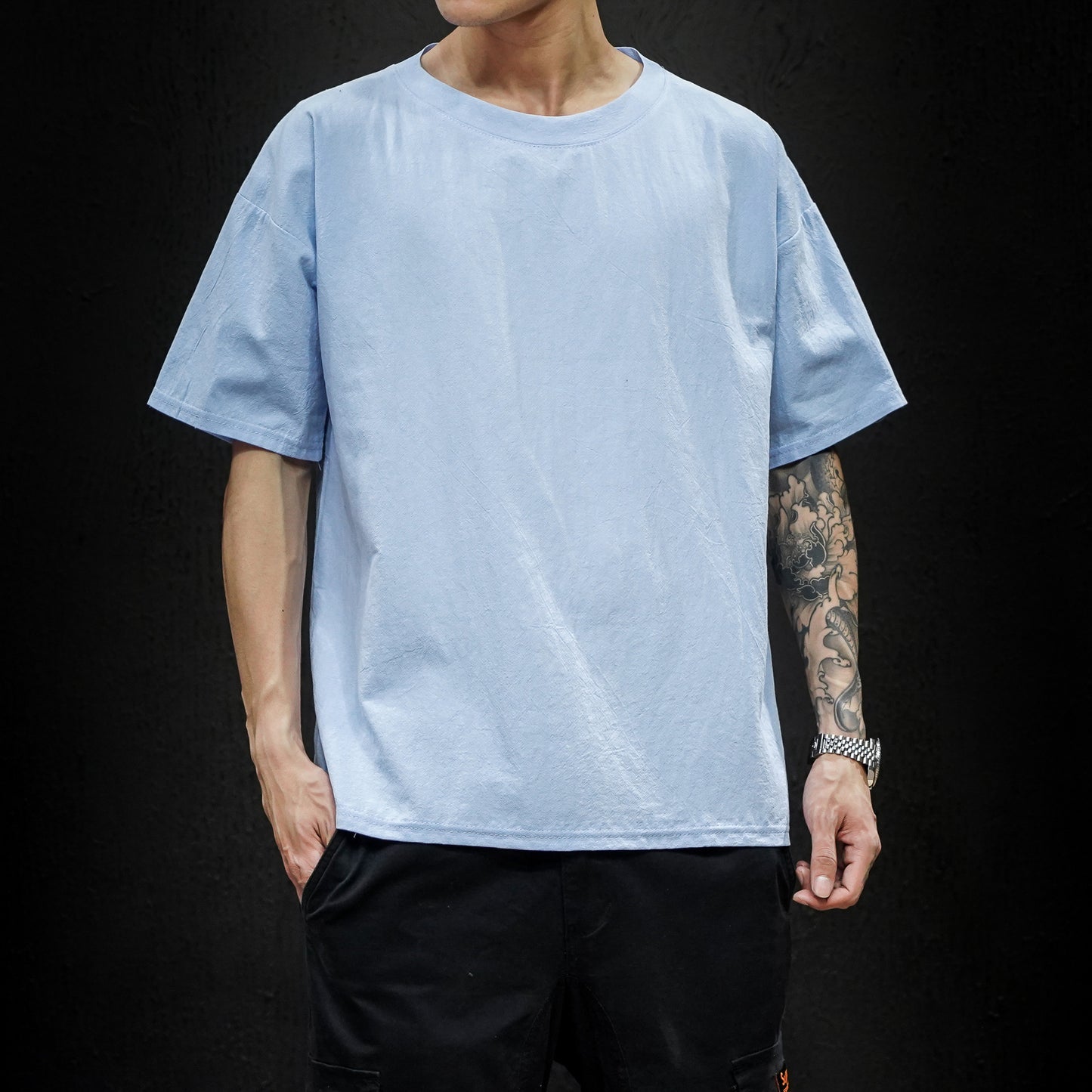 Men’s baggy blank tees